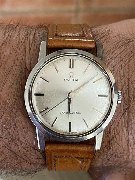 1960s omega seamaster calendar|old Omega Seamaster watch value.